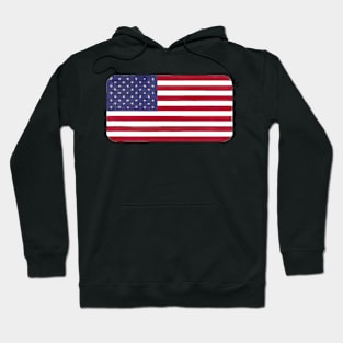 American Flag Paint Hoodie